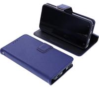 Tlp-Housse Compatible Avec Emporia Smart 6 Lite Style Livre Bleu Coque De Protection Portefeuille