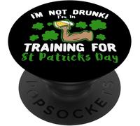 Tlp-I¿M Not Drunk! I¿M In Training For St Patricks Day Popsockets Popgrip - Support Et Grip Pour Smartphone/Tablette Avec Un Top Interchangeable