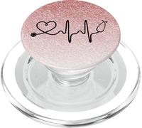 Tlp-Infirmière Rose-Gold Phone Grip Popsockets Support Et Grip Pour Smartphones Et Tablettes Popsockets Popgrip Pour Magsafe