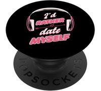 Tlp-J'ai Testé L'amour C'est Pas Mon Genre Saint Valentin Gamer Popgrip - Support Et Grip Pour Smartphone/Tablette Avec Un Top Interchangeable