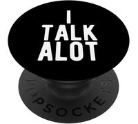TLP-JE PARLE BEAUCOUP PopSockets PopGrip - Support et Grip pour Smartphone/Tablette avec un Top Interchangeable