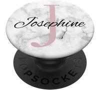Tlp-Josephine Monogramme Lettre J Filles Popgrip - Support Et Grip Pour Smartphone/Tablette Avec Un Top Interchangeable