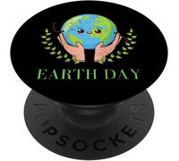Tlp-Jour De La Terre Sensibilisation Monde Amour Sauver La Popsockets Popgrip - Support Et Grip Pour Smartphone/Tablette Avec Un Top Interchangeable