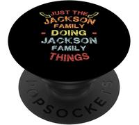 Tlp-Just The Jackson Family Things Cool Funny Christmas Gift Popsockets Popgrip - Support Et Grip Pour Smartphone/Tablette Avec Un Top Interchangeable