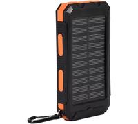 Tlp-Kit De Batterie Externe, Kit De Bricolage De Boîtier De Banque D'alimentation Mobile Solaire À Rapide Extérieure 10000 Mah Avec Boussole, Kit De Bricolage De Coque De