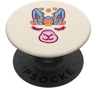 Tlp-Llama Head Eggs Cute Easter Day Egg Hunt Animal Girls Kids Popsockets Popgrip - Support Et Grip Pour Smartphone/Tablette Avec Un Top Interchangeable