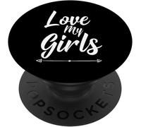 Tlp-Love My Girls Best Friends Women Friendship Popsockets Popgrip - Support Et Grip Pour Smartphone/Tablette Avec Un Top Interchangeable