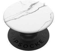 Tlp-Marbre-Look Blanc - Gris Noir - Simple Élégant Calme Moderne Popgrip - Support Et Grip Pour Smartphone/Tablette Avec Un Top Interchangeable