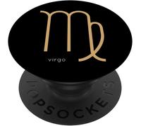 Tlp-Minimalist Zodiac Sign Virgo Popsockets Popgrip - Support Et Grip Pour Smartphone/Tablette Avec Un Top Interchangeable