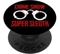 Tlp-Murder Show True Crime Drama Fan Popsockets Popgrip - Support Et Grip Pour Smartphone/Tablette Avec Un Top Interchangeable