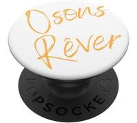 Tlp-Osons Rêver Popgrip - Support Et Grip Pour Smartphone/Tablette Avec Un Top Interchangeable