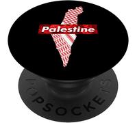 Tlp-Palestine Free Palestine Free Gaza Palestine Flag Arabic Popsockets Popgrip - Support Et Grip Pour Smartphone/Tablette Avec Un Top Interchangeable