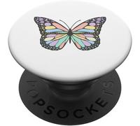Tlp-Pastel Goth Butterfly Harajuku Goth Aesthetic Otaku Anime Popgrip - Support Et Grip Pour Smartphone/Tablette Avec Un Top Interchangeable