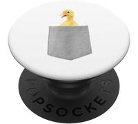 Tlp-Pocket Duck Popsockets Popgrip - Support Et Grip Pour Smartphone/Tablette Avec Un Top Interchangeable