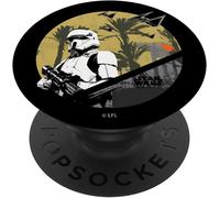 Tlp-Popsockets Rogue One Scarif Trooper At Badge Popsockets Popgrip - Support Et Grip Pour Smartphone/Tablette Avec Un Top Interchangeable