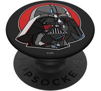 Tlp-Popsockets Stained Glass Darth Vader Popsockets Popgrip - Support Et Grip Pour Smartphone/Tablette Avec Un Top Interchangeable