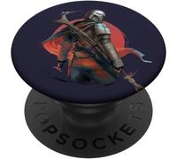 Tlp-Popsockets The Mandalorian Dusty Sunset Popsockets Popgrip - Support Et Grip Pour Smartphone/Tablette Avec Un Top Interchangeable