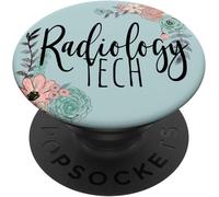TLP-Rad Tech Gift Technologiste en radiologie PopGrip - Support et Grip pour Smartphone/Tablette avec un Top Interchangeable