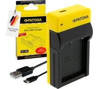 TLP-Slim Chargeur USB-C pour NP-W126S NP-W126 Batteries Compatible avec Fujifilm FinePix HS-30EXR HS-33EXR HS-50EXR X-T20 X-H1 XT1 XT3 XT100 XT200 X-PRO2 X-PRO3 XA3 XA5