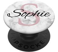 Tlp-Sophie Monogramme Lettre S Filles Popgrip - Support Et Grip Pour Smartphone/Tablette Avec Un Top Interchangeable