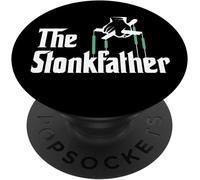 Tlp-Stock Trader Investor - The Stonkfather Popsockets Popgrip - Support Et Grip Pour Smartphone/Tablette Avec Un Top Interchangeable
