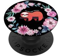 Tlp-Suivez Vos Rêves Sleth Fleurs Popgrip - Support Et Grip Pour Smartphone/Tablette Avec Un Top Interchangeable