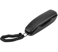 TLP-Téléphones Muraux, Téléphone Fixe Filaire à Réduction de Bruit, Dernier Numéro Recomposé, Fonction de Pause, Téléphone Fixe Mural Anti-interférence pour Maison et Bureau.(Noir)