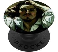 Tlp-The Desperate Man (Self-Portrait) Gustave Courbet Popsockets Popgrip - Support Et Grip Pour Smartphone/Tablette Avec Un Top Interchangeable