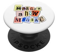 Tlp-True Crime Drama Real Crime Show Fan Popsockets Popgrip - Support Et Grip Pour Smartphone/Tablette Avec Un Top Interchangeable