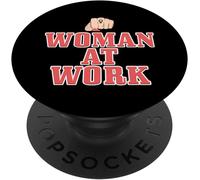 Tlp-Woman At Work Popsockets Popgrip - Support Et Grip Pour Smartphone/Tablette Avec Un Top Interchangeable