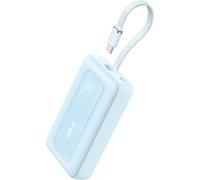 TLP-Zolo Power Bank, 10,000mAh 30W High-Speed Portable Charger with Built-in USB-C Cable, Fast Charging Battery Pack for iPhone 16/16 Plus/16 Pro/16 Pro Max/15/14/13 Series, Galaxy, iPad, and More