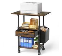 TLPEMN Support Imprimante, Support Imprimante avec roulettes, Original