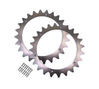 TLSE-01 for Segway Navimow i105E / i108E Robotic Lawnmower 2Pcs Anti Slip Spikes + 14Pcs Self-Tapping Screws Edition 0617