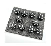TLXGSTZVBFQ Boule de marquage Multi-Angle for Scanner 3D Portable, sphère hexagonale magnétique avec Points de marquage à Haute réflectivité Facile à réutiliser(3mmx6mm)