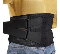 Tlynsnil Ceinture lombaire et lombaire pour perte de poids, protection sportive, réduction de la douleur et correction de la posture (XL)
