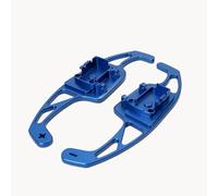 TLYSMG Autocollant de Levier de Vitesses d'extension de Palette de Volant de Voiture pour Golf 5 6 MK6 GTI R pour Jetta MK5 pour Passat B6 B7 CC pour Polo pour S-haran pour Tiguan pour Seat Leon-Blue