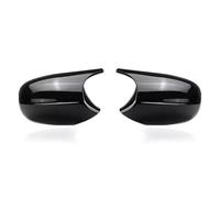 TLYSMG Cache-Autocollant Couverture de rétroviseur latéral Capot d'aile Portière extérieure pour BMW E87 E88 E81 E82 E90 E91 E92 E93 - Garniture de Coffre arrière-Gloss Black
