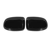 TLYSMG Cache-Autocollant Couverture de rétroviseur latéral Capot d'aile Portière extérieure pour GMC Sierra Yukon pour Chevrolet Suburban Silverado Tahoe Avalanche Garniture de Coffre arrière-Black