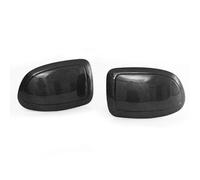 TLYSMG Cache-Autocollant Couverture de rétroviseur latéral Capot d'aile Portière extérieure pour GMC Sierra Yukon pour Chevrolet Suburban Silverado Tahoe Avalanche Garniture de Coffre arrière-Carbon