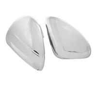 TLYSMG Cache-Autocollant Couverture de rétroviseur latéral Capot d'aile Portière extérieure pour Peugeot 508 2011-2017 pour Citroen C4L 2011-2017 Garniture de Coffre arrière-Silver