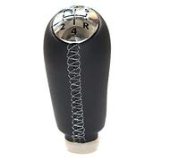 TLYSMG Pommeau de levier de vitesses pour Dacia Logan Lodgy Cuir Noir