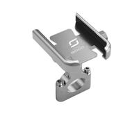 TLYSMG Pour Super Soco CPx CUFor M-INI CUx TC 50 TC Max Wanderer TCMax Accessoires Guidon Moto Support de téléphone portable GPS Support de guidon Argenté