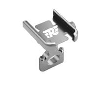 TLYSMG Support de téléphone portable pour moto Royal Enfield Bullet/Meteor/Classic 350 500 Interceptor 650 Continental GT 535 Himalayan 411, argenté