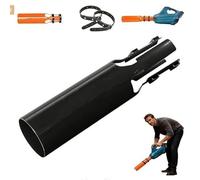 TLZN PO Booster d'air pour souffleur de feuilles, accessoire de souffleur Cyclone 2, buse à effet Turbo Venturi de 2e génération, s'adapte aux buses de 5,1 à 10,2 cm, débit d'air instantané 2 fois