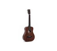 TM-15 - Guitare acoustique de voyage acajou - Naturel satiné (+ housse)