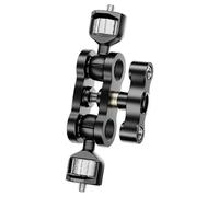 TM-5 Articulating Magic Arm with Dual Ball Head for Tripod Phone Clip 1/4inch Screw for LED Light LC