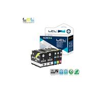 LCL(TM) 932XL 933XL (5-Pack 2Noir Cyan Magenta Jaune) Cartouche d'encre Compatible pour HP Officejet 6100 6600 6700 7110 7610 7612 7510 7512