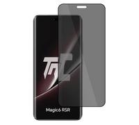 TM-Concept® Verre trempé 3D Privacy compatible avec Honor Magic 6 RSR - Vitre protection teintée (anti-espion) avec cadre Noir - Résistance contre chocs et rayures 9H qualité AAA+ [ 1 unité ]