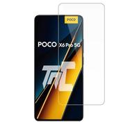 TM-Concept® Verre trempé compatible avec Xiaomi Poco X6 Pro 5G - Vitre de protection transparente - Gamme Standard Premium 0,26mm radian 2.5D - résistance chocs et rayures 9H qualité AAA+ [ 1 unité ]