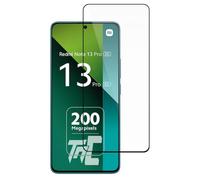TM-Concept® Verre trempé compatible avec Xiaomi Redmi Note 13 Pro 5G - Intégral Protect - Vitre protection transparente avec cadre Noir Full Glue Radian 2.5D Résistance chocs/rayures 9H [ 1 unité ]